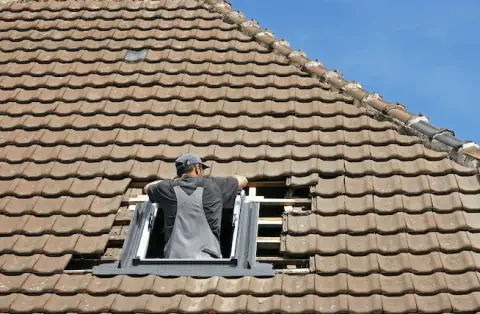 Pose de velux - Montmain